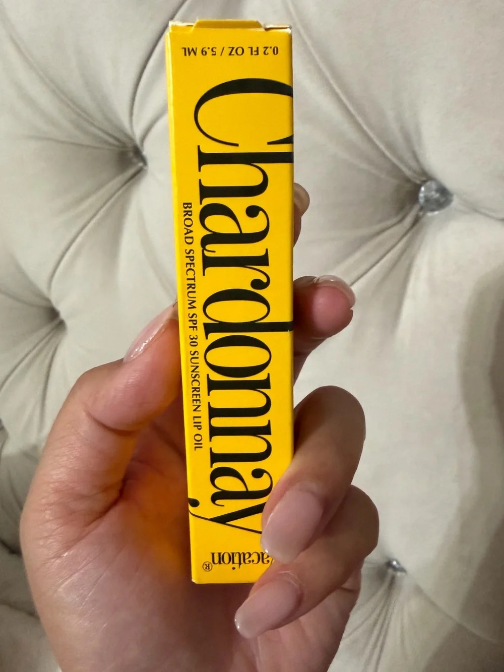 Vacation Chardonnay Lip Oil - SPF 30